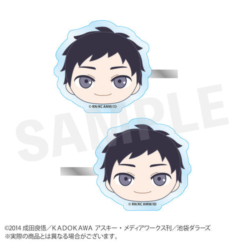 『デュラララ!!×2』ぽけっこ アクリルヘアクリップ 竜ヶ峰帝人